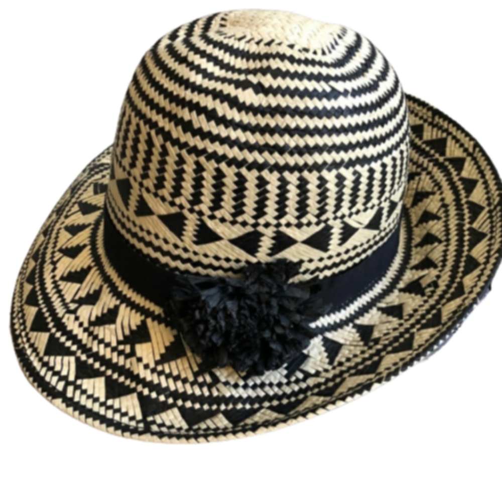 Calson Two Toned Cloche Hat